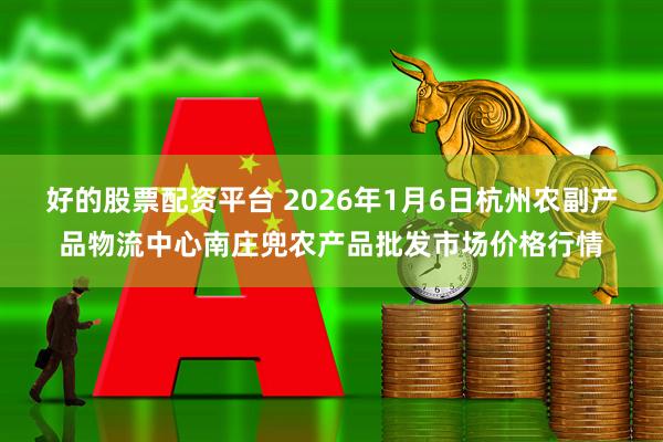 好的股票配资平台 2026年1月6日杭州农副产品物流中心南庄兜农产品批发市场价格行情